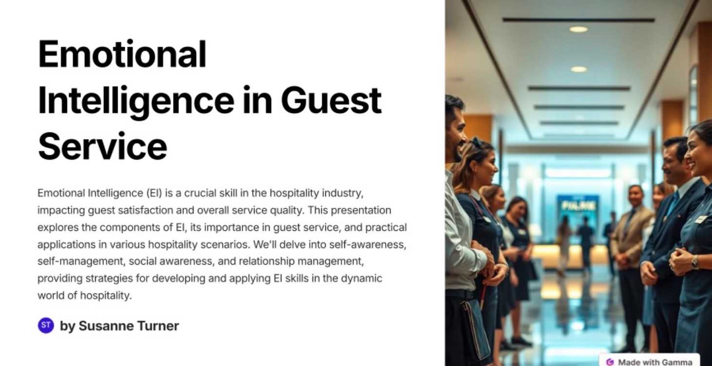 Emotional Intelligence in Guest Service