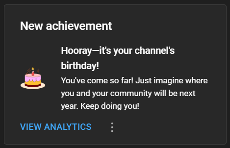 My YouTube Channel 13-Year Anniversary