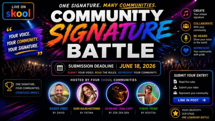 🎙️ Calling All Communities: The Battle Is On! 🔥