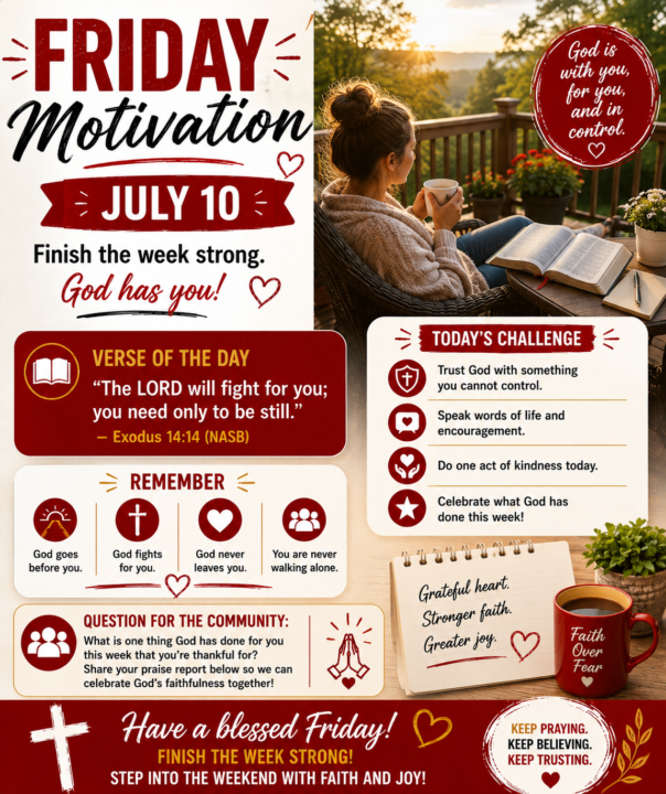 ☀️ Friday Motivation | July 10