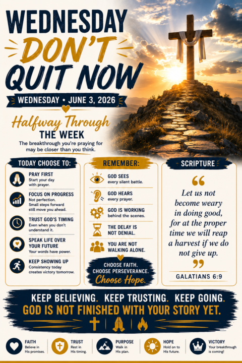 DON’T QUIT NOW 🙏