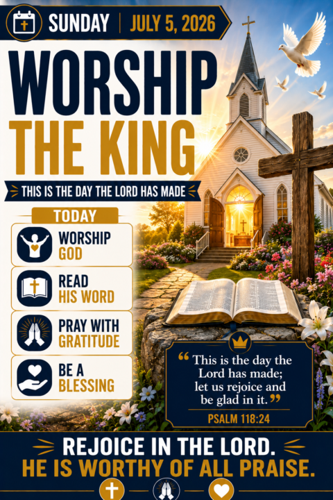 WORSHIP THE KING 🙏