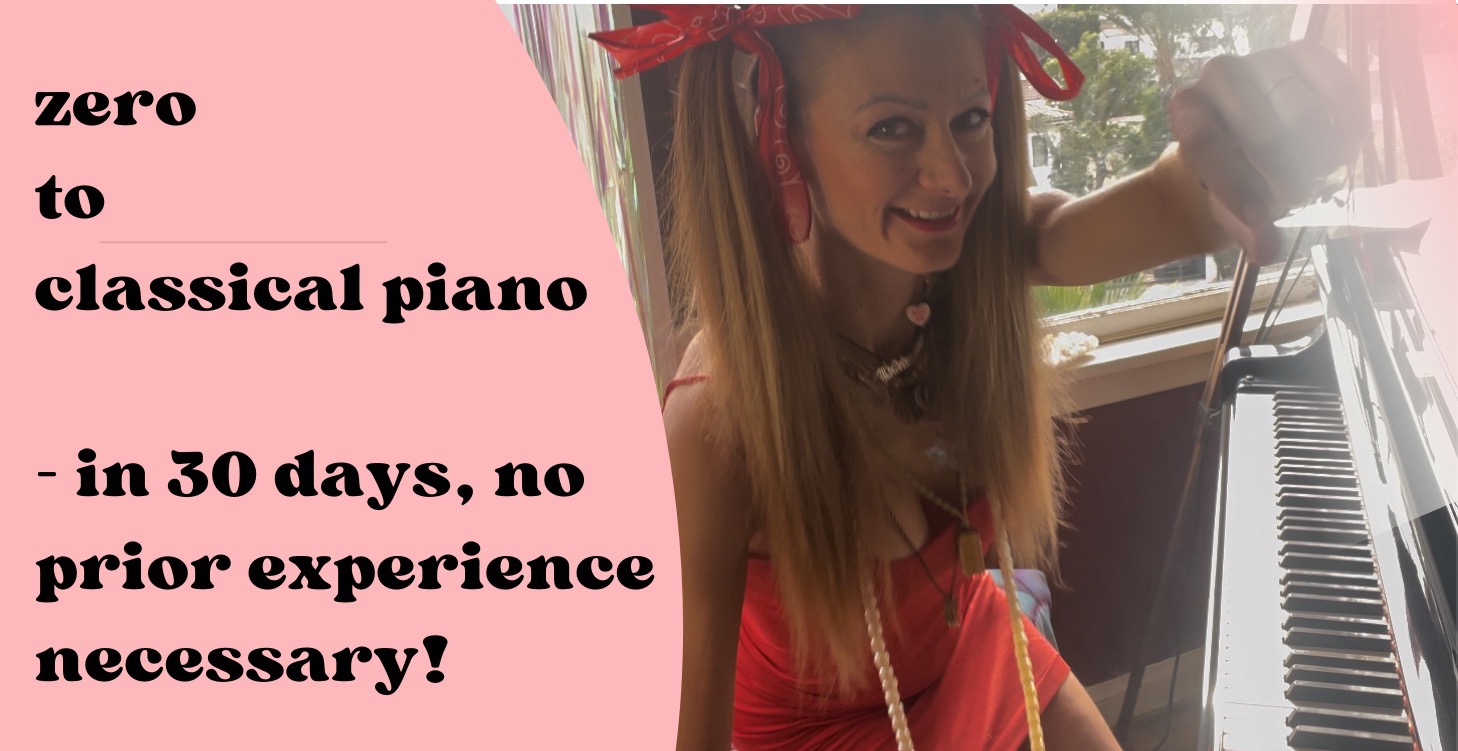 Zero to classical piano in 30 days