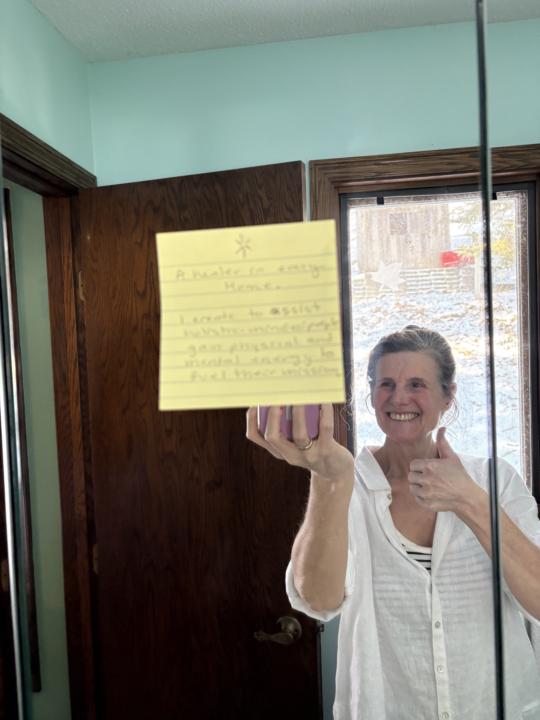 On the Mirror- Vision and Mission