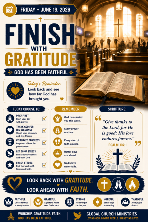 FINISH WITH GRATITUDE 🙏