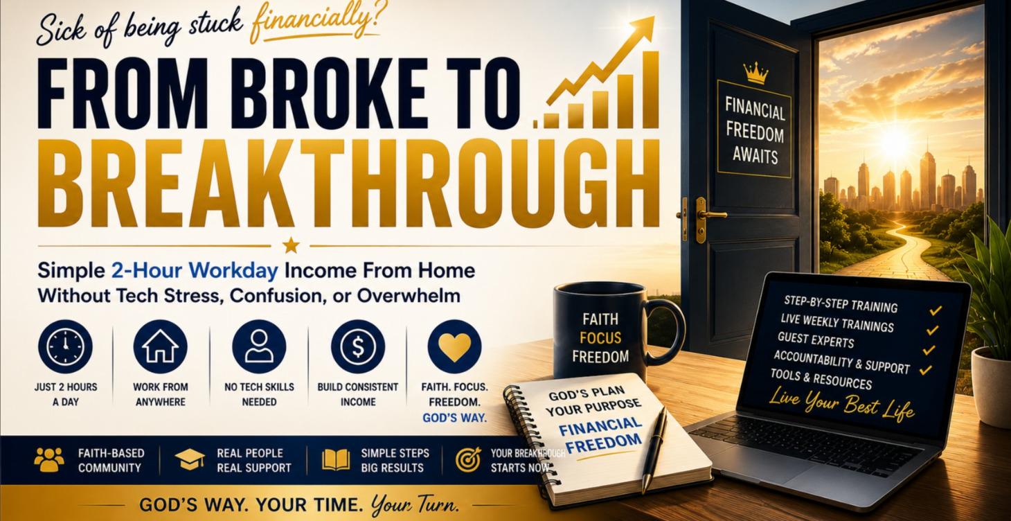 WELCOME TO YOUR BREAKTHROUGH