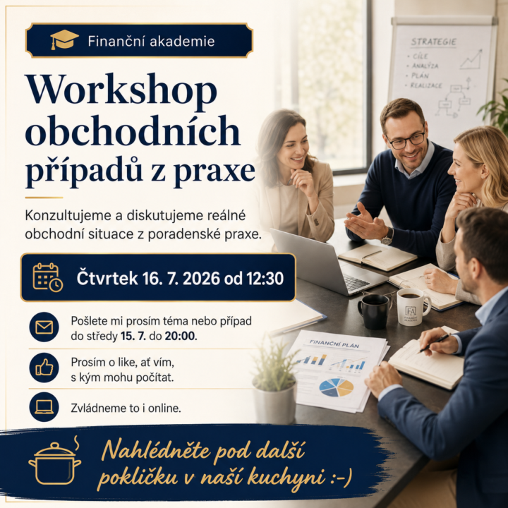Obchodní případy 16.7.2026 12:30 - 13:30