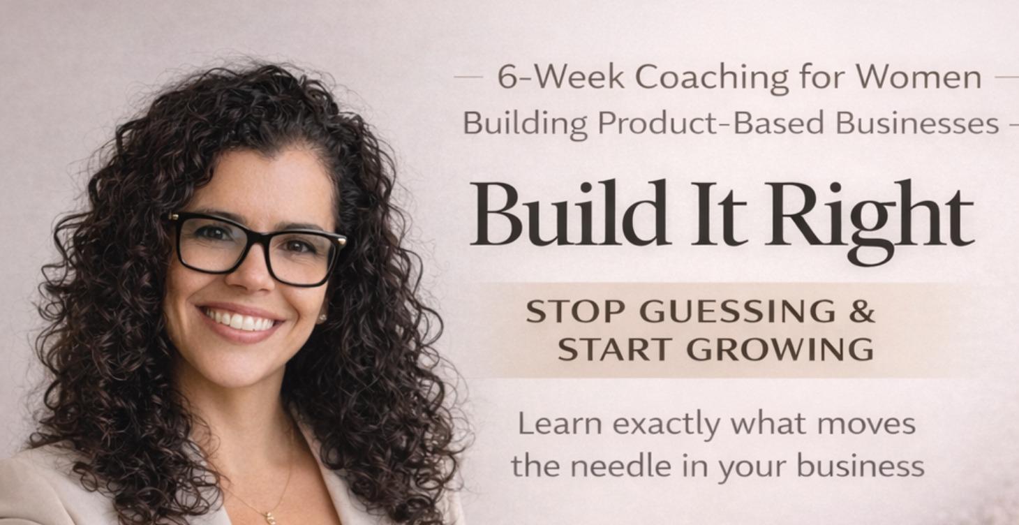 Build It Right: 6-Week Product Business Foundation