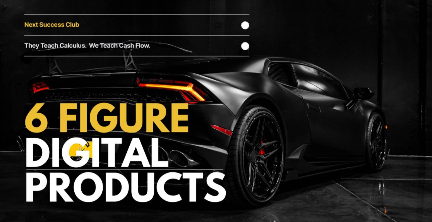 Six Figure Digital Products