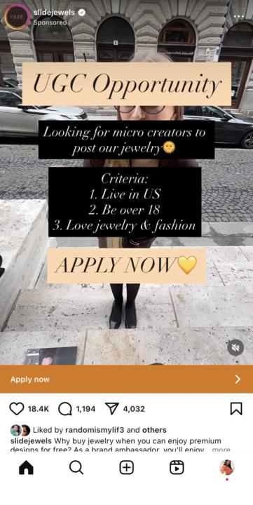 Happy Monday/UGC opportunities 