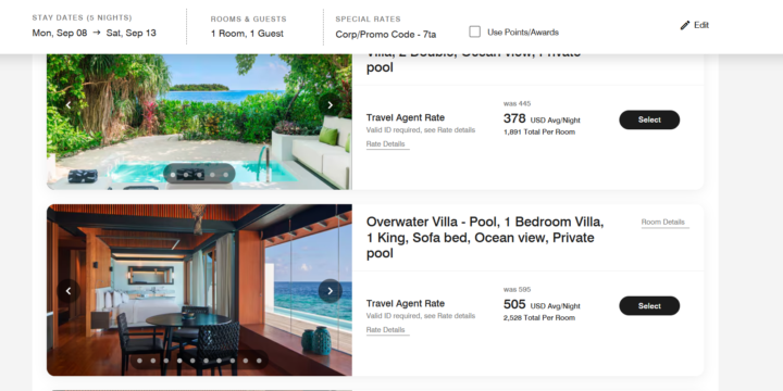 Maldives? September? Rainy Season?