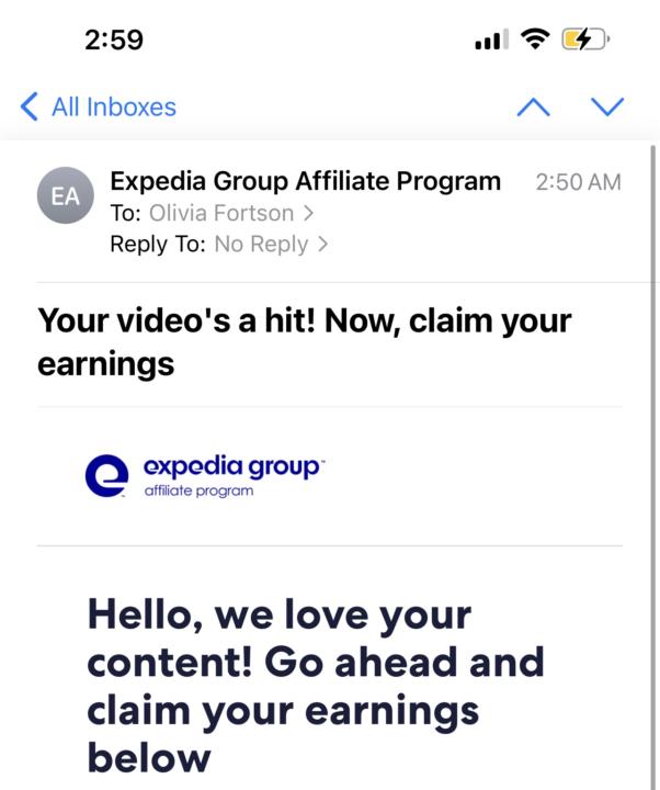 Show me the money Expedia💲💲