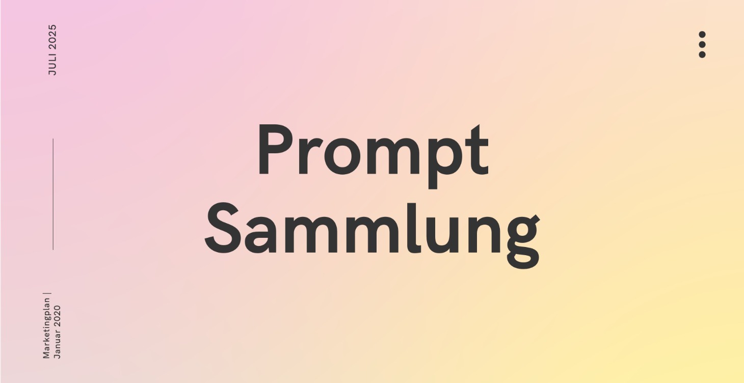 Prompt Vorlagen