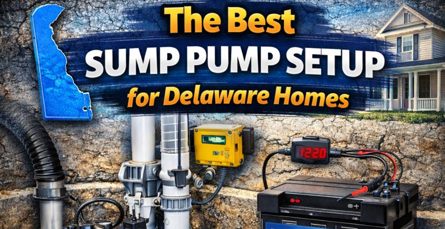 The Best Sump Pump Setup for Delaware Homes