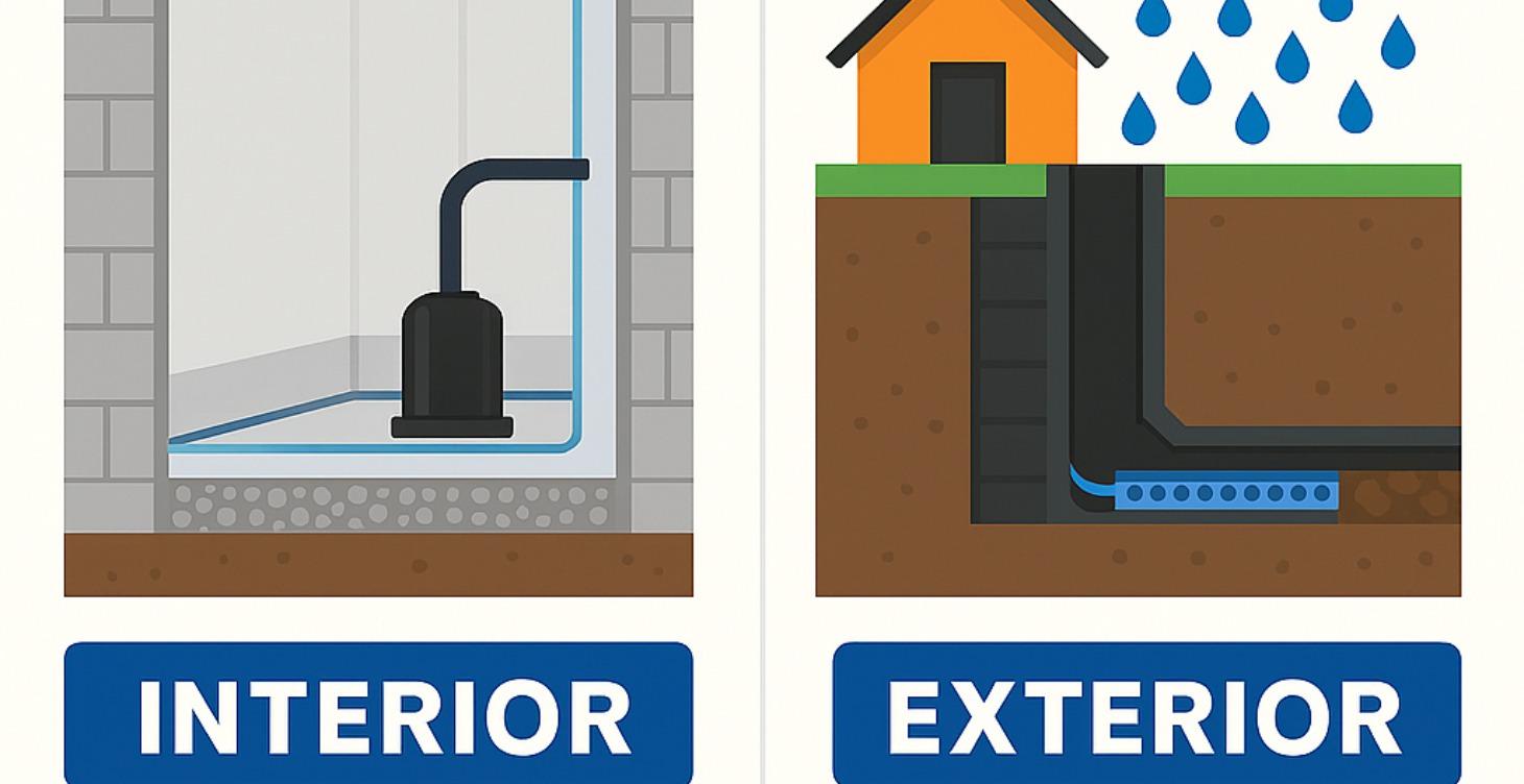Interior vs Exterior Waterproofing: What’s Better?