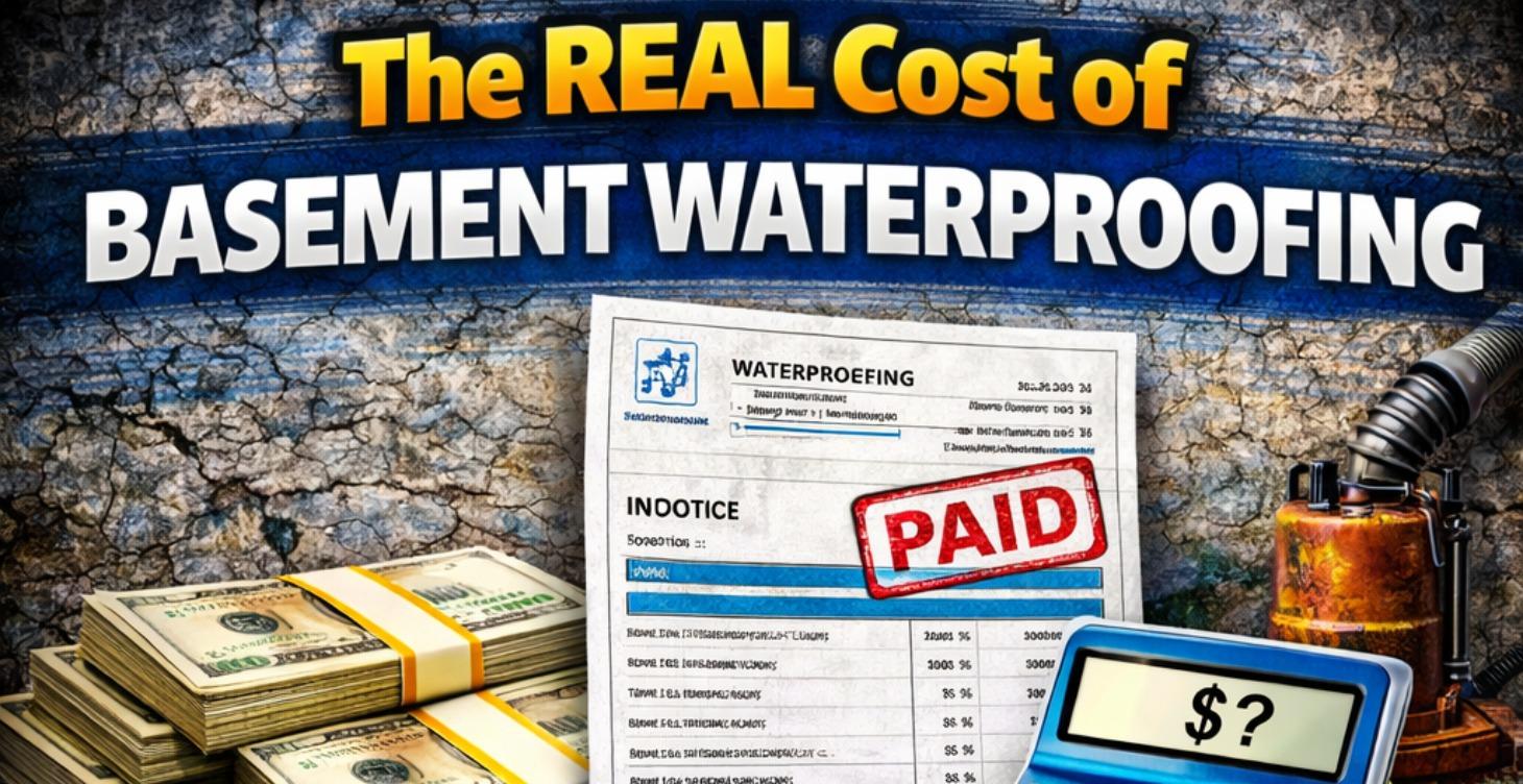 The REAL Cost of Basement Waterproofing