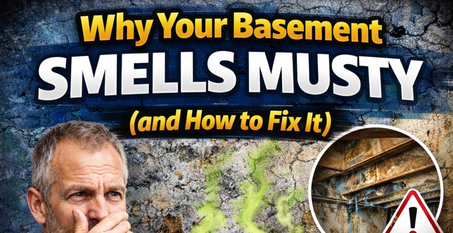 Why Your Basement Smells Musty (And How to Fix It)