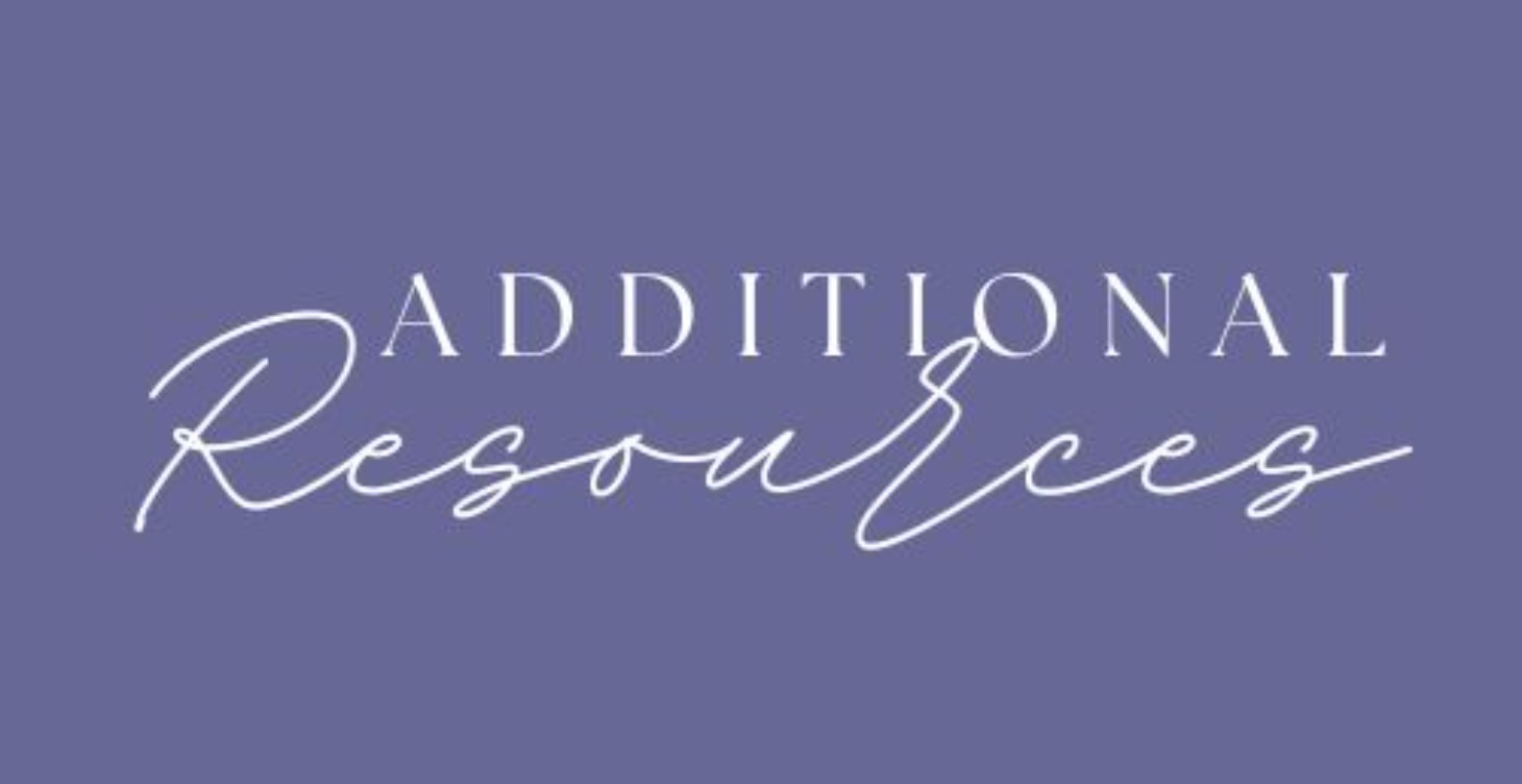 Additional Resources