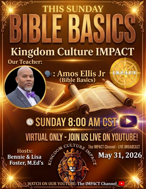 This Sunday Brother Amos Ellis VIRTUAL