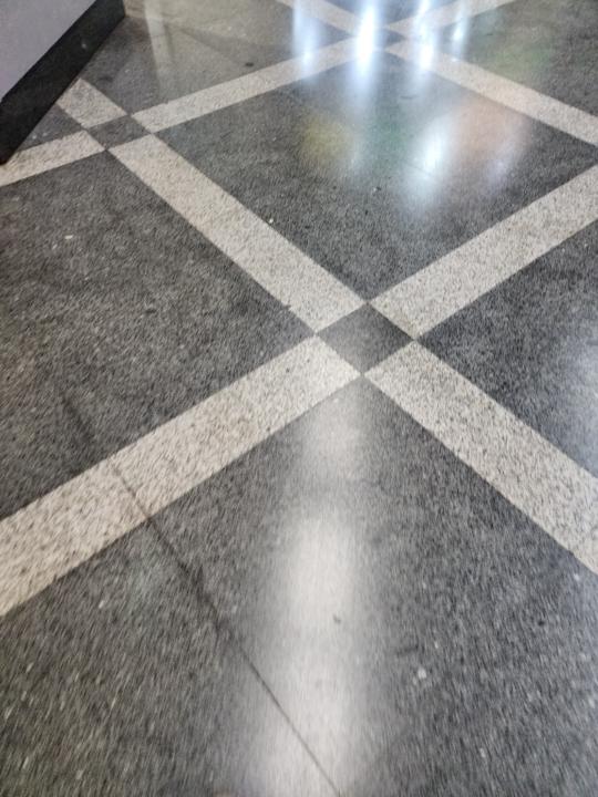 A B