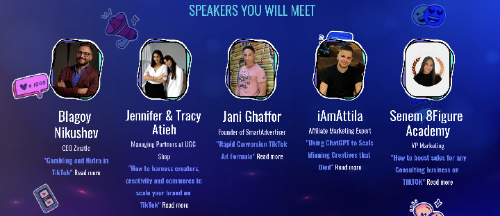 Speaking at TikTok Workshop Dubai, No Q&A Today 