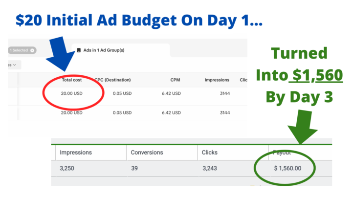 Results > $20 Ad Into $1560 in 3 days? Q&A Replay Now LIVE