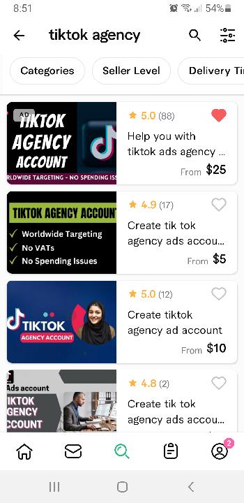 TT agency Account