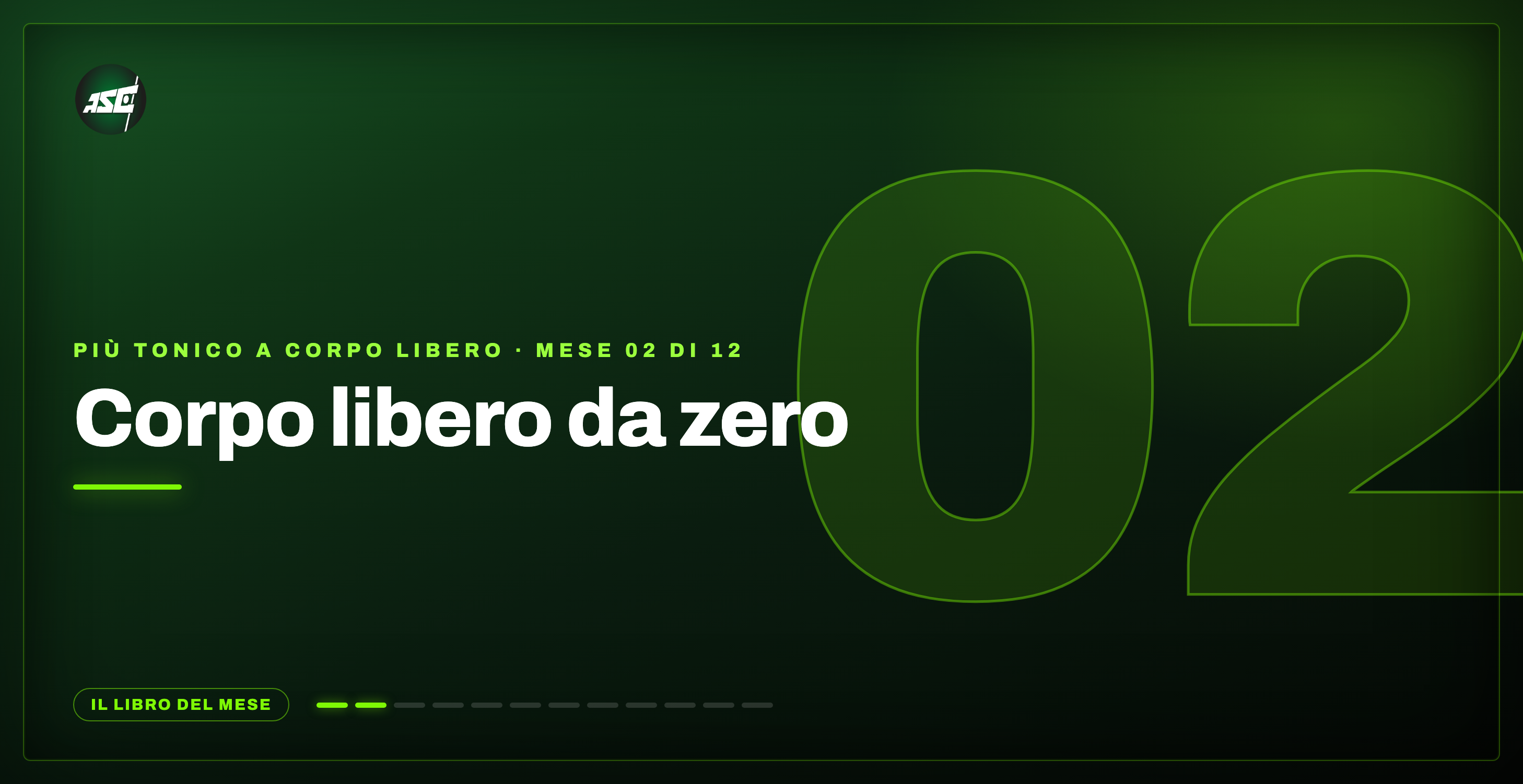 Mese 2 - Allenarsi a Corpo Libero Partendo da 0