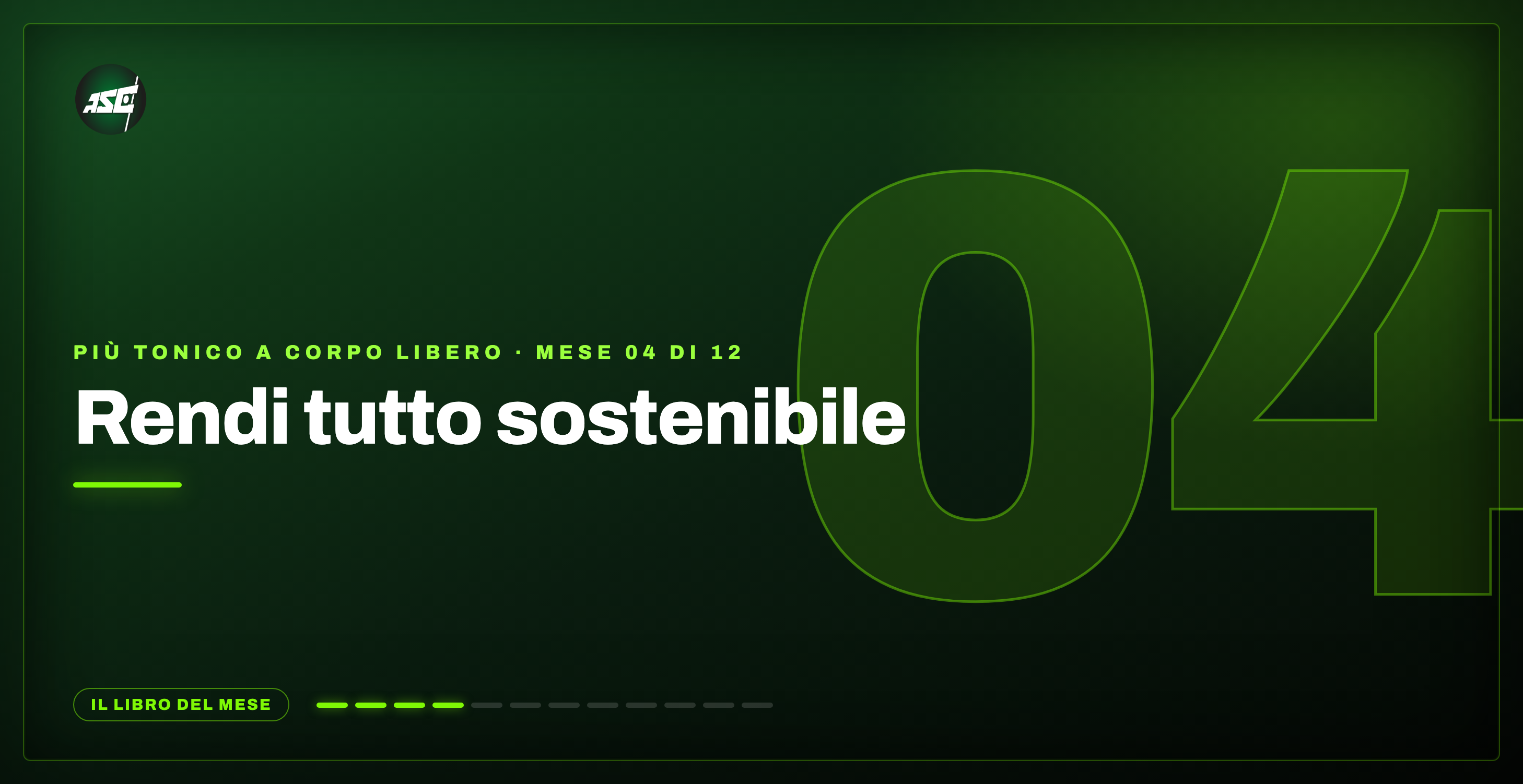 Mese 4 - Allenamento e Alimentazione Base