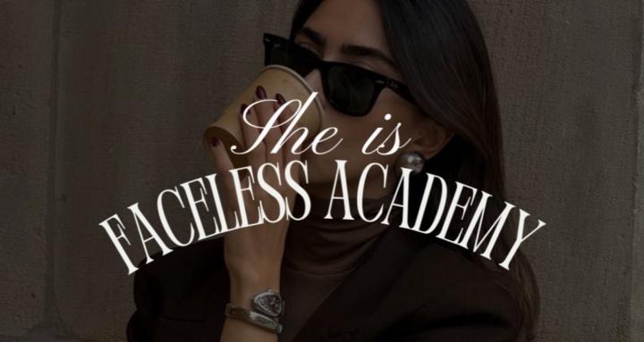 She is Faceless Academy
