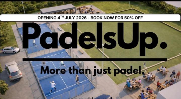 New Padel Club open in Sale for us to utilise 
