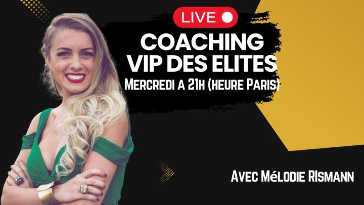 RDV ce soir 21h Call VIP des Elites 