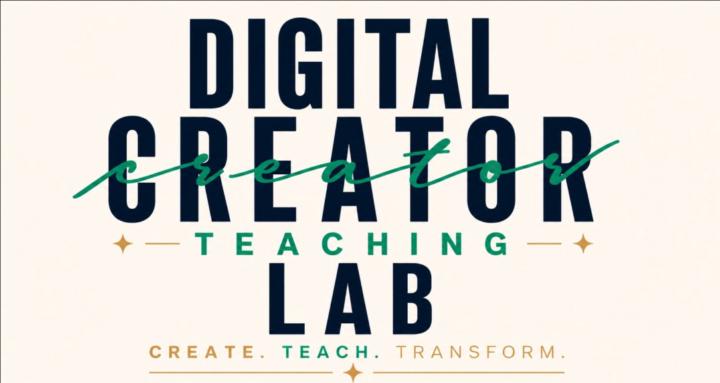 Digital Creator Teaching Lab