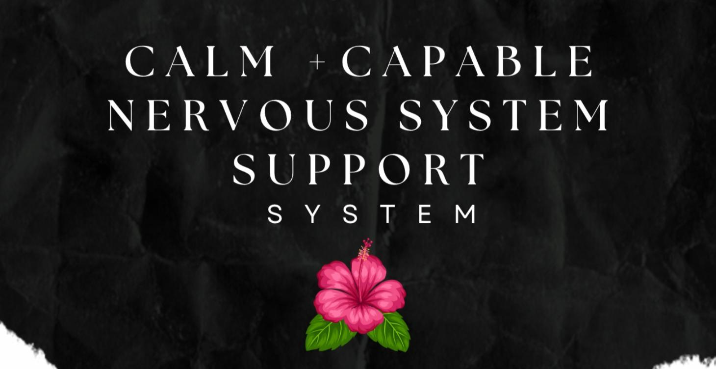 Nervous system regulation support
