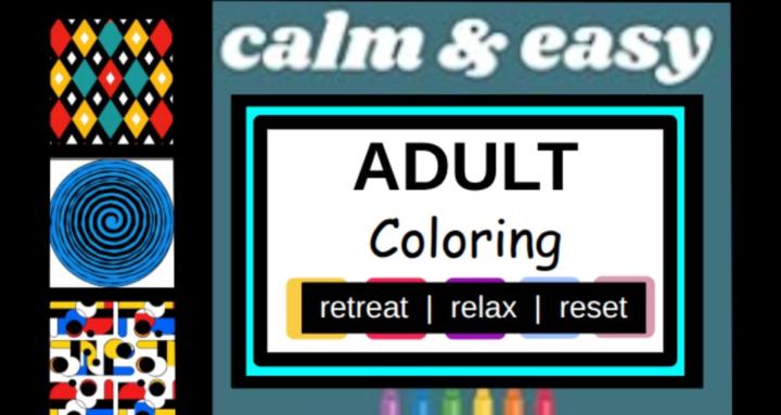 Calm & Easy ADULT Coloring