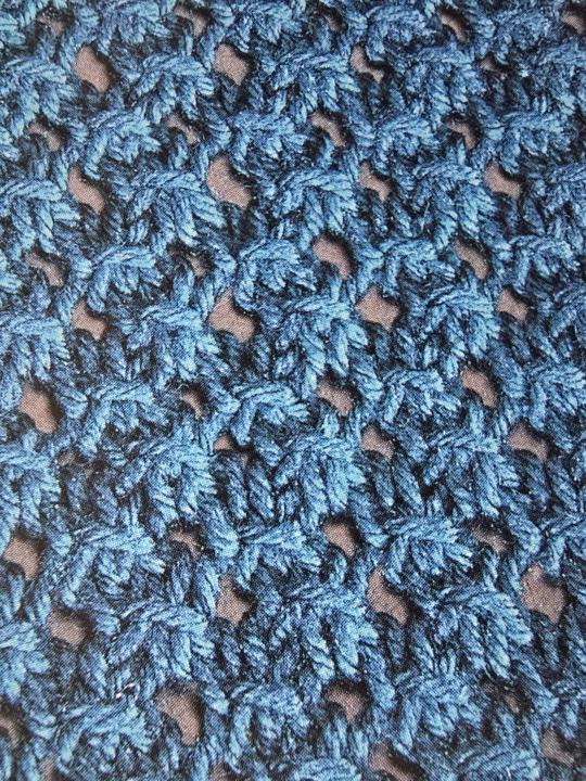 January - Knotted Openwork