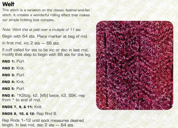 March - Welt Stitch