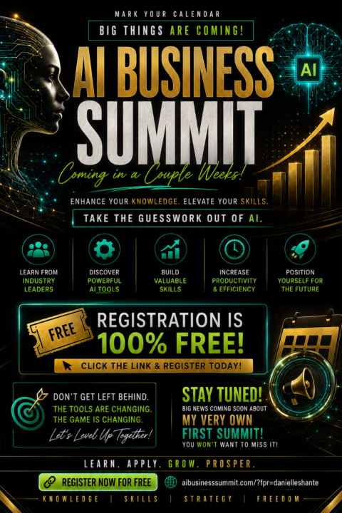 Register for Alicia’s AI Business Summit! 