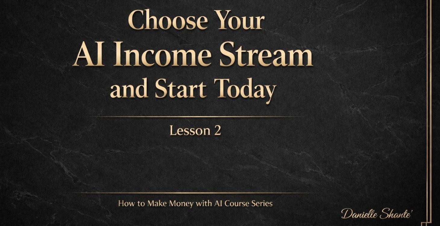 Choose Your AI Income Stream