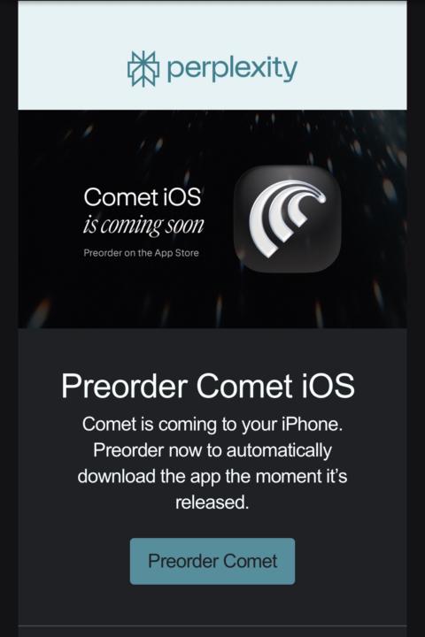 Comet for IOS ❤️‍🔥❤️‍🔥❤️‍🔥