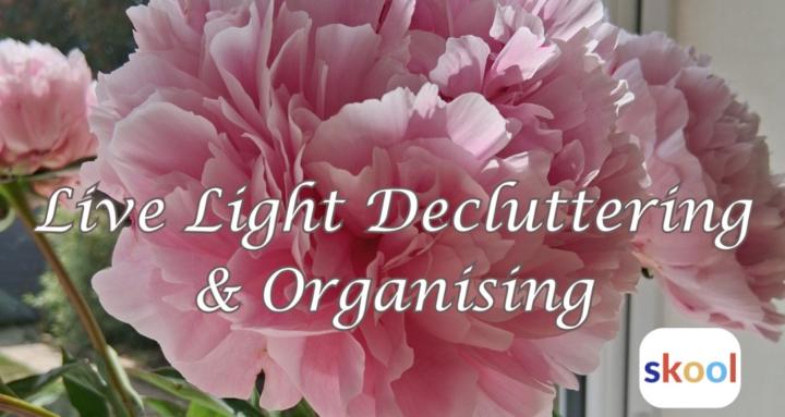 Live Light Decluttering