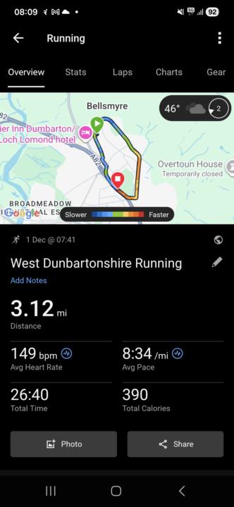 Run every day December.