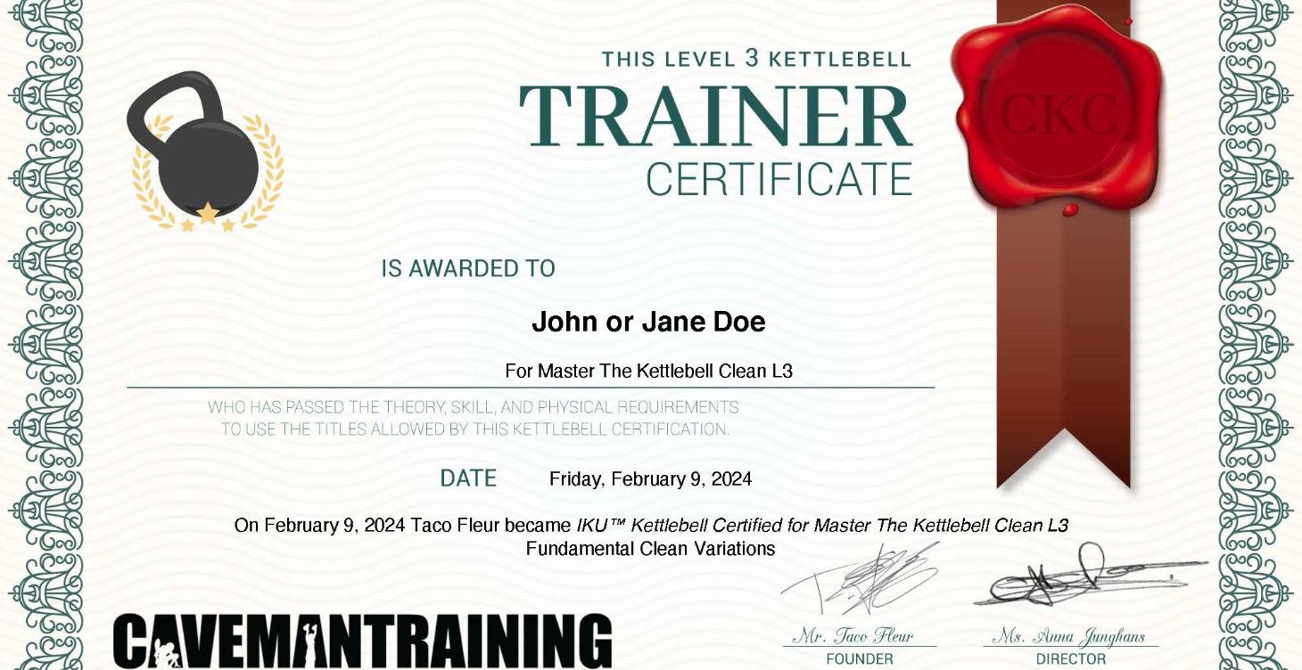 Master The Kettlebell Clean