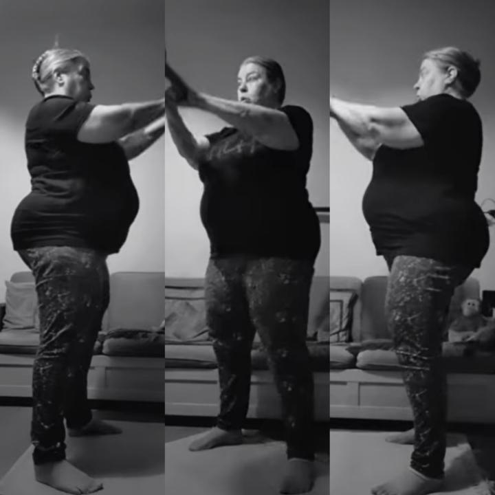 My before pictures from the video