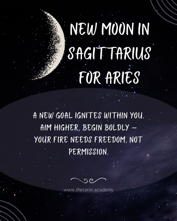 New Moon in Sagittarius