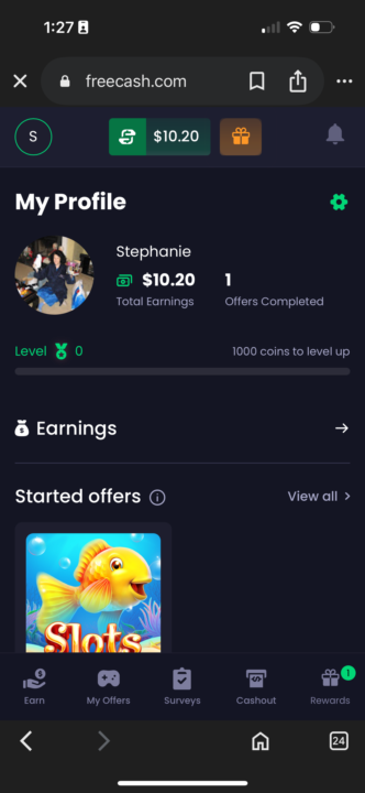 I did one of the tasks in the simple cash society classroom and... 