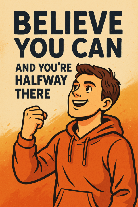 Knowing you can is half the battle. 