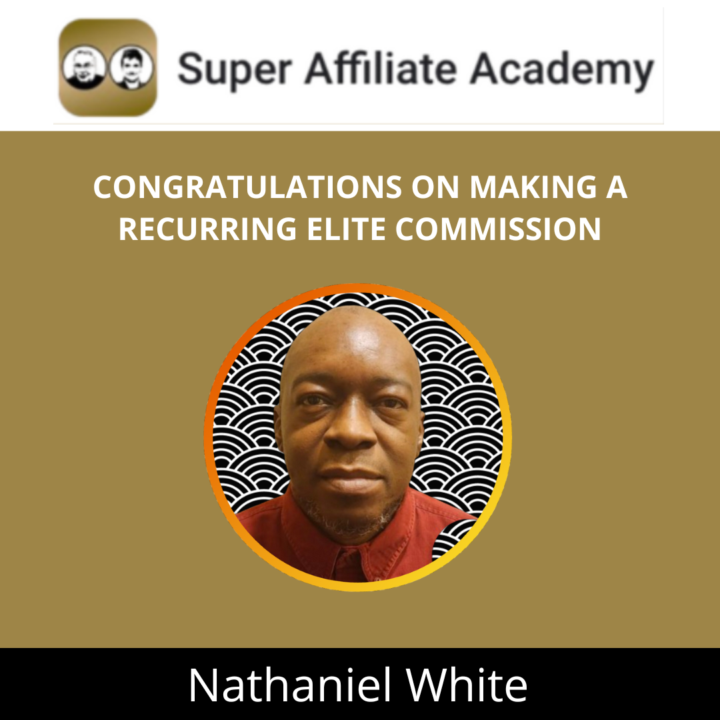 Help Me Congratulate Nathaniel On His Recurring Elite Commission!