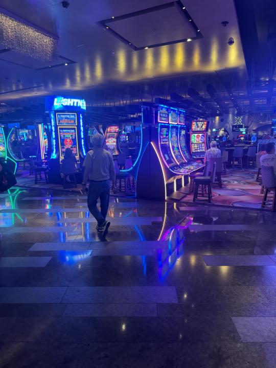 I’m here in Vegas, but I’m not gambling.