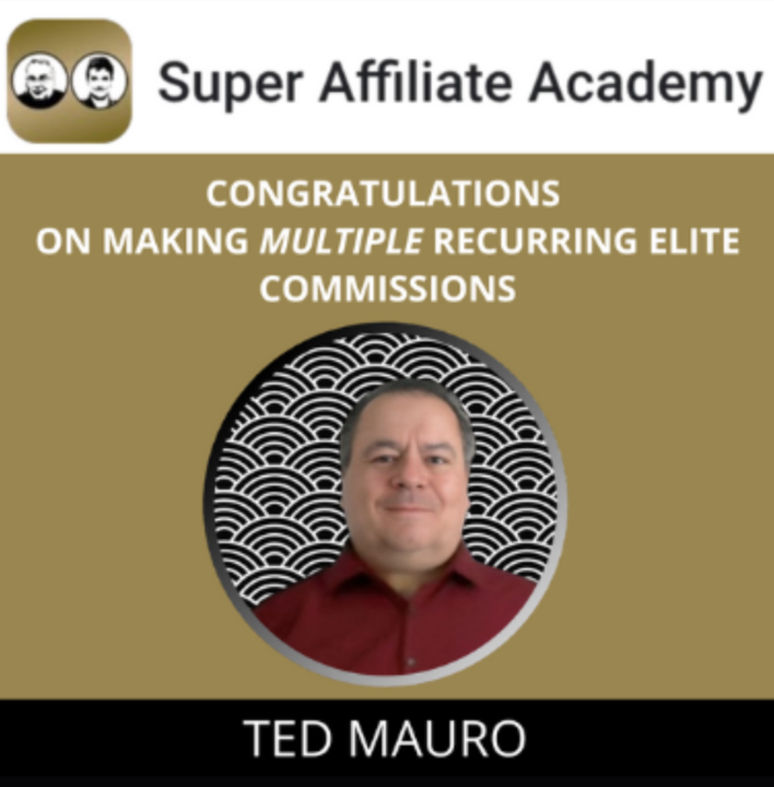 Help Me Congratulate Ted On Making Yet Another Recurring Elite Commission